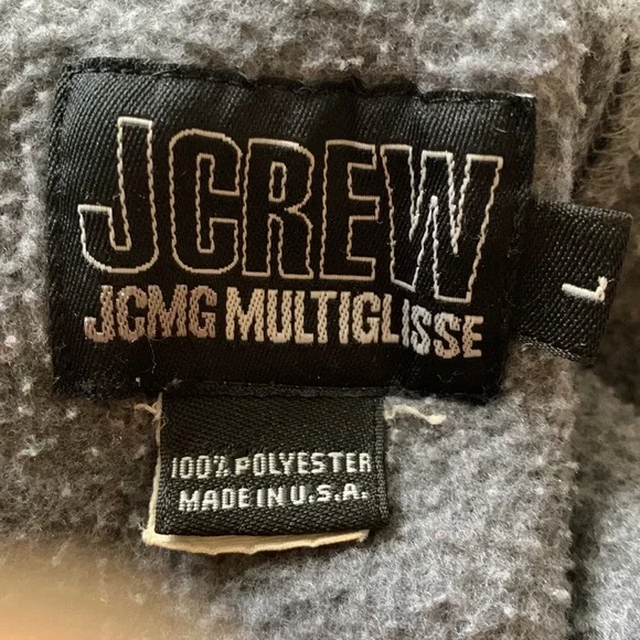 J. CREW. JCMG-MULTIGLISSE. Vintage fleece jacket, 105 jammin logo. Gray - Picture 7 of 11